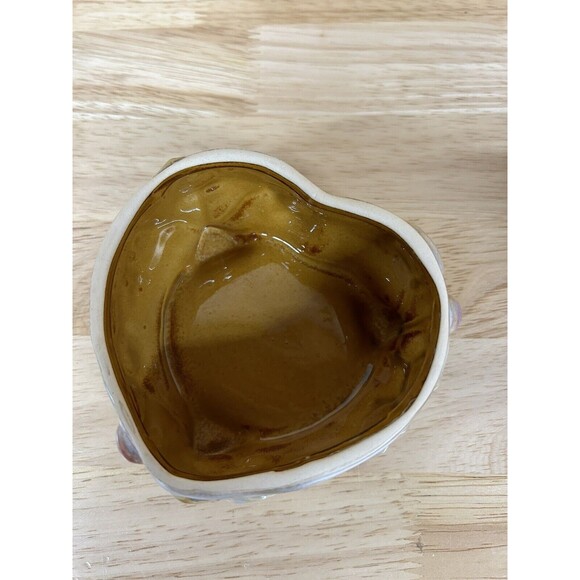 Kissing Frogs Ceramic Trinket Box With Lid Shiny Lusterware Finish - Picture 6 of 11